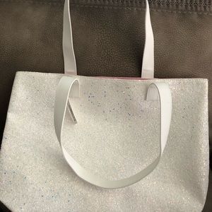 Clinique sparkly tote